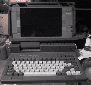 Dell's 316LT notebook computer 1989
